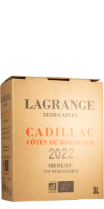 Cadillac Côtes de Bordeaux Merlot BIB 2022