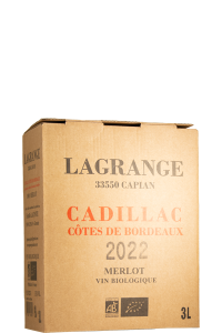 Cadillac Côtes de Bordeaux Merlot BIB 2022