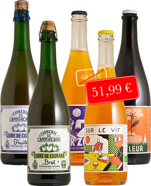 Weinpaket Cidrerie de l’Apothicaire 
