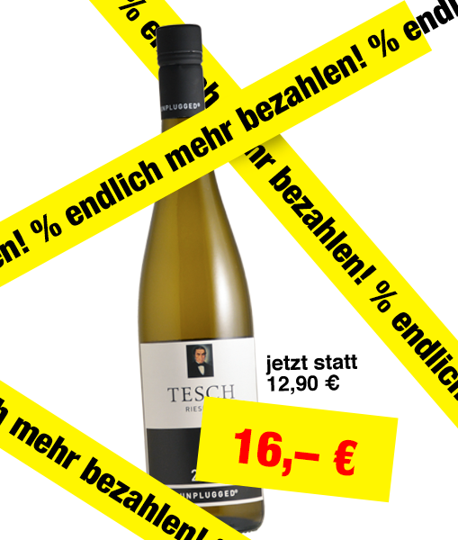 Riesling tr „Unplugged“ 2024 – Black Friday 